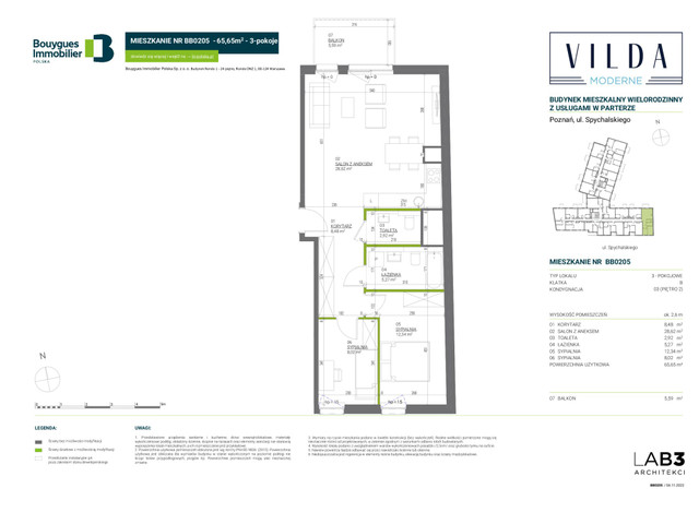 Mieszkanie w inwestycji Vilda Moderne, symbol BB0205 » nportal.pl