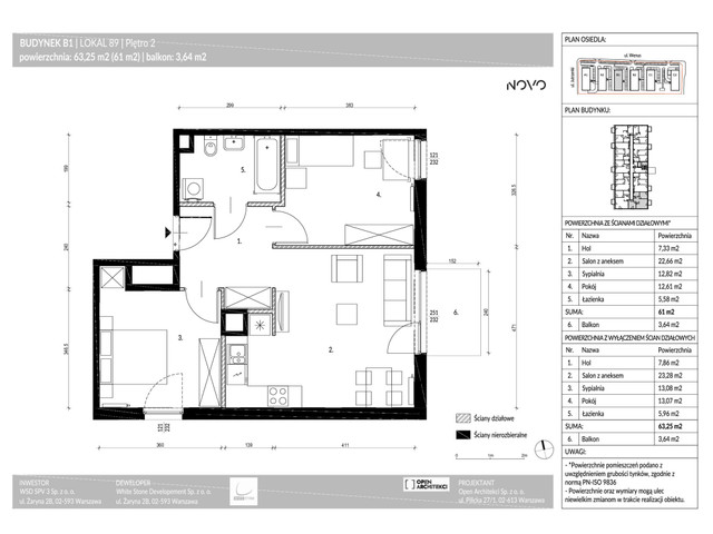 Mieszkanie w inwestycji Osiedle NOVO II, symbol B1.89 » nportal.pl