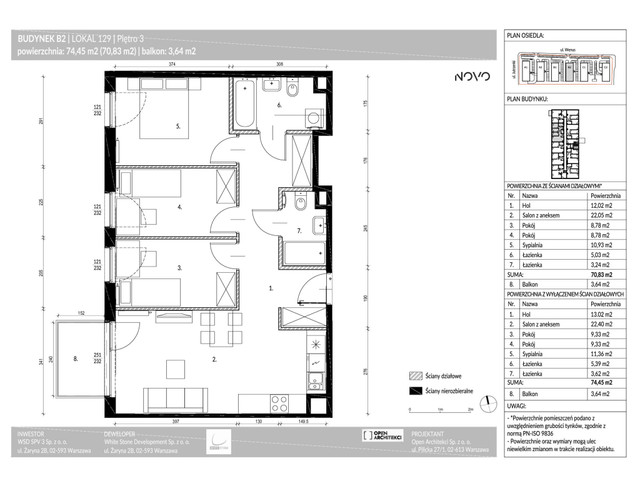 Mieszkanie w inwestycji Osiedle NOVO II, symbol B2.129 » nportal.pl