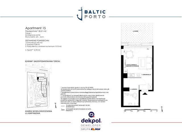 Mieszkanie w inwestycji Baltic Porto, budynek Rezerwacja., symbol M15 » nportal.pl
