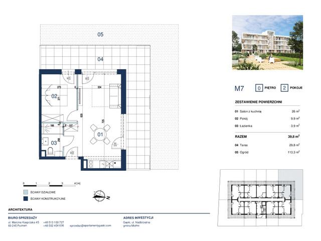 Mieszkanie w inwestycji Apartamenty Gąski, symbol 7 » nportal.pl