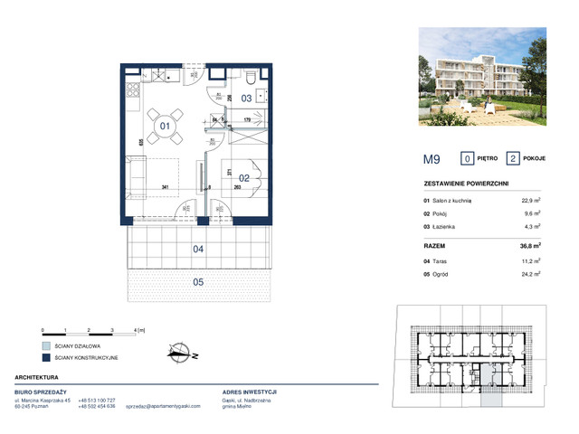 Mieszkanie w inwestycji Apartamenty Gąski, symbol 9 » nportal.pl