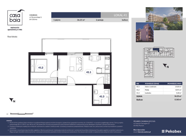 Komercyjne w inwestycji Casa Baia, symbol 41 » nportal.pl
