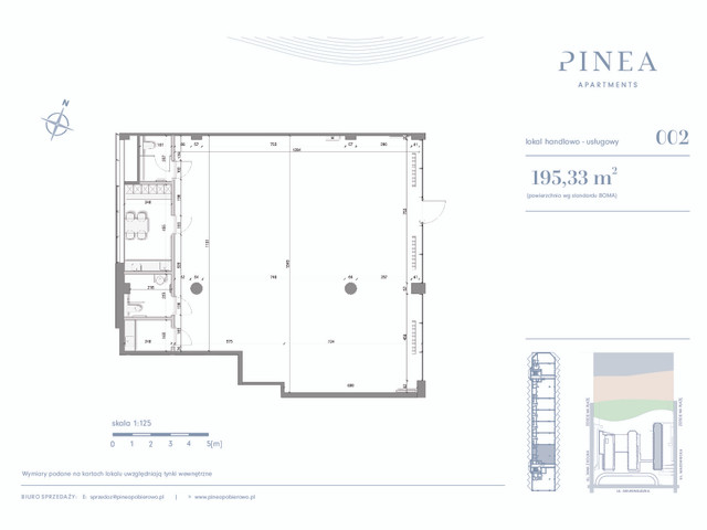 Komercyjne w inwestycji PINEA Apartments | Apartamenty tuż pr..., symbol L002 » nportal.pl