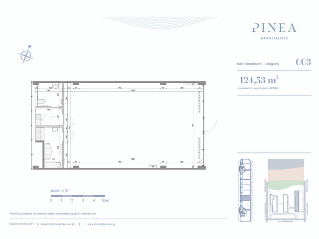 Komercyjne w inwestycji PINEA Apartments | Apartamenty tuż pr..., symbol L003 » nportal.pl