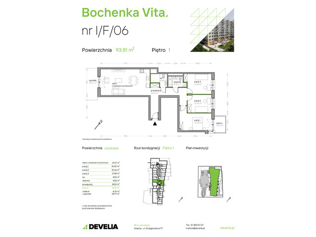 Mieszkanie w inwestycji Bochenka Vita, symbol I/F/06 » nportal.pl