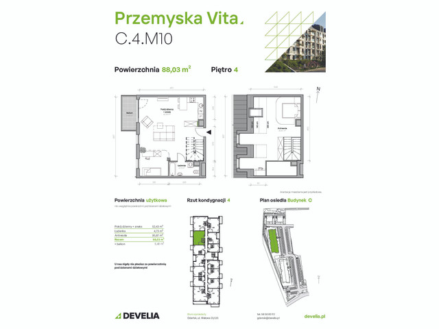 Mieszkanie w inwestycji Przemyska Vita, symbol C.4.M10 » nportal.pl