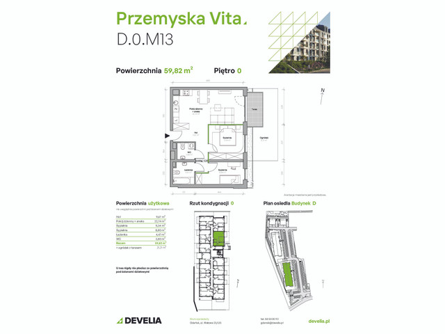 Mieszkanie w inwestycji Przemyska Vita, symbol D.0.M13 » nportal.pl