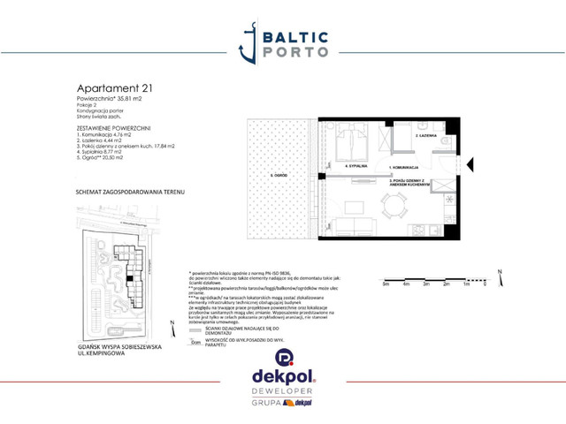 Mieszkanie w inwestycji Baltic Porto, symbol M21 » nportal.pl