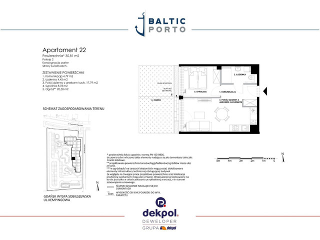 Mieszkanie w inwestycji Baltic Porto, symbol M22 » nportal.pl