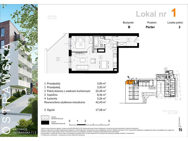 Mieszkanie w inwestycji Ostrawska 1, symbol B_M1 » nportal.pl
