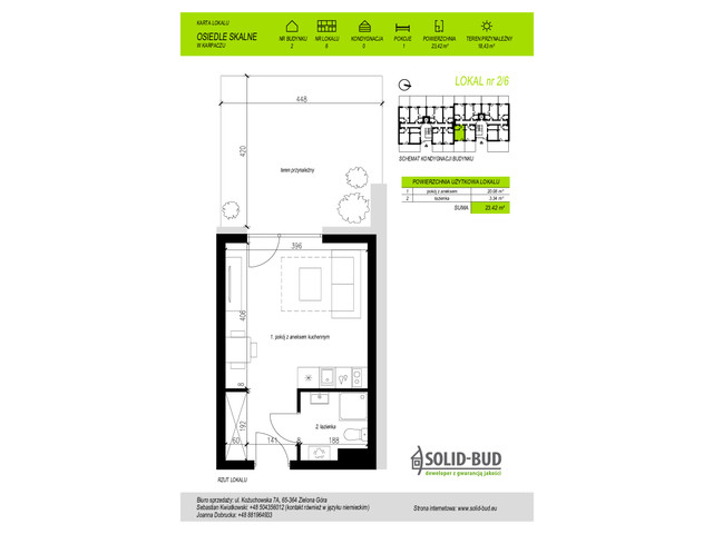 Mieszkanie w inwestycji Osiedle Skalne. Apartamenty z pompą c..., symbol 2/6 » nportal.pl