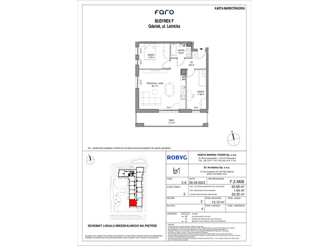 Mieszkanie w inwestycji FARO, symbol F_2M08 » nportal.pl