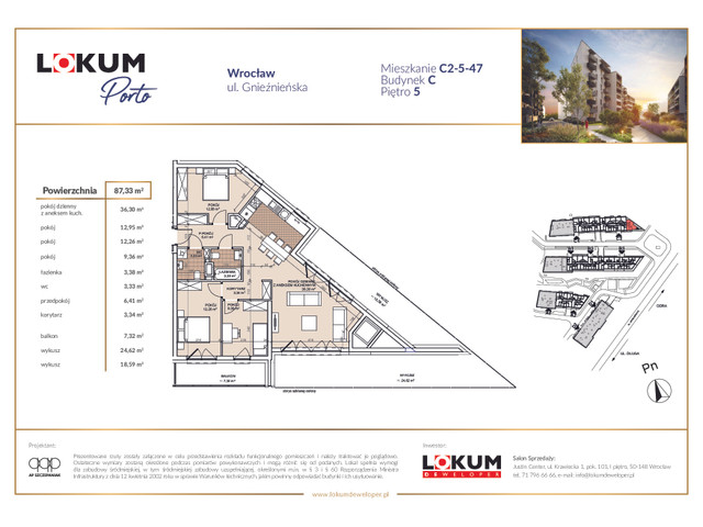 Mieszkanie w inwestycji Lokum Porto, symbol C2-5-47 » nportal.pl