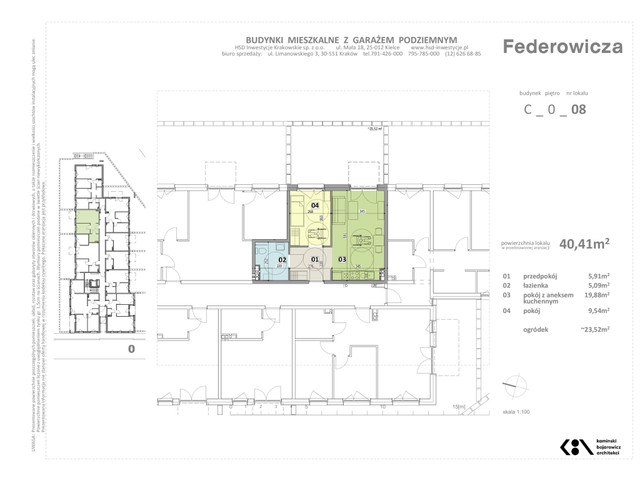 Mieszkanie w inwestycji Federowicza – Ruczaj Park, symbol C.8 » nportal.pl