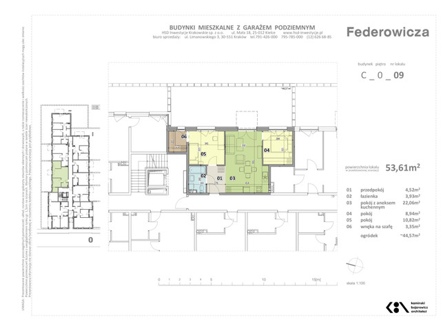 Mieszkanie w inwestycji Federowicza – Ruczaj Park, symbol C.9 » nportal.pl