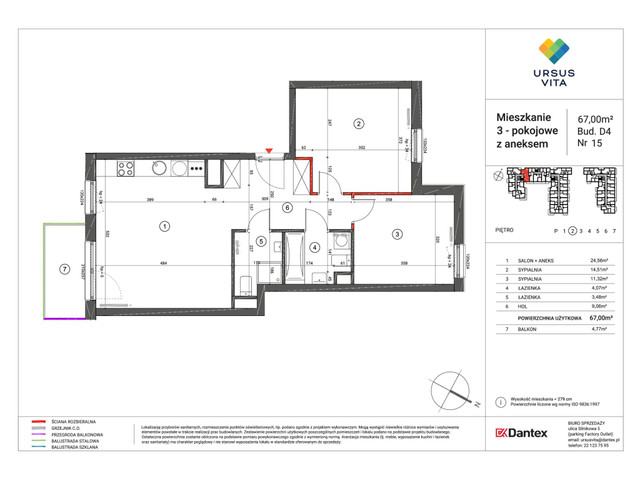 Mieszkanie w inwestycji Ursus Vita, symbol UV_D4D5-M015 » nportal.pl