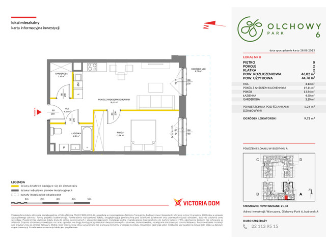 Mieszkanie w inwestycji OLCHOWY PARK, symbol 6_8 » nportal.pl