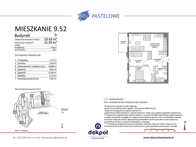 Mieszkanie w inwestycji Osiedle Pastelowe, symbol 9.52 » nportal.pl