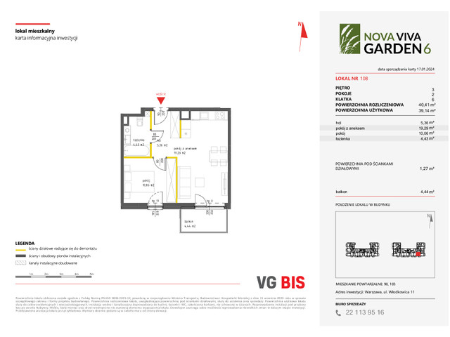 Mieszkanie w inwestycji NOVA VIVA GARDEN, symbol 6_A_108 » nportal.pl