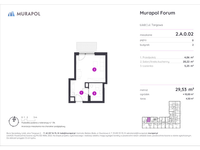 Mieszkanie w inwestycji Murapol Forum, symbol 2.A.0.02 » nportal.pl