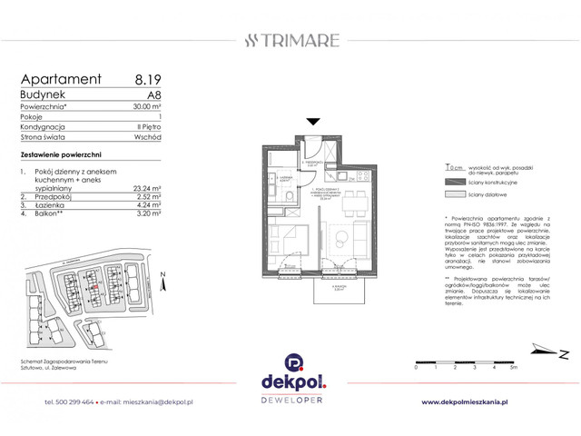 Mieszkanie w inwestycji TRIMARE, symbol 8.19 » nportal.pl