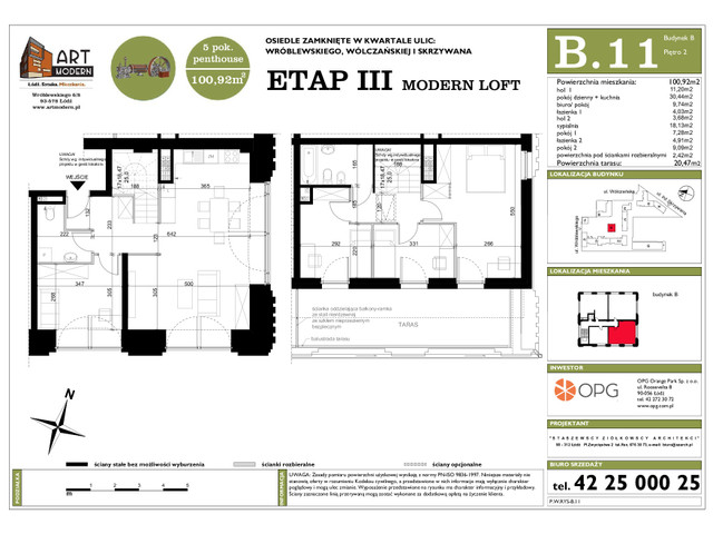 Mieszkanie w inwestycji Art Modern, symbol B.11 » nportal.pl