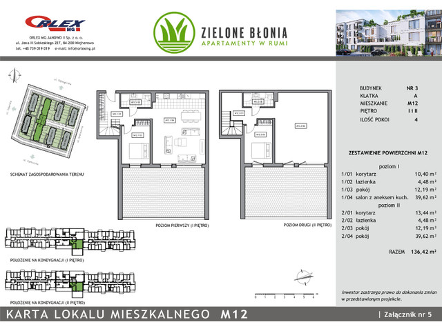 Mieszkanie w inwestycji RUMIA ZIELONE BŁONIA ETAP II, symbol 18A/M12 » nportal.pl