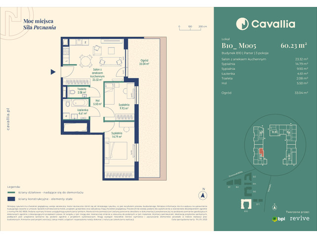 Mieszkanie w inwestycji Cavallia, symbol B10_M005 » nportal.pl