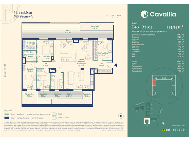 Mieszkanie w inwestycji Cavallia, symbol B10_M403 » nportal.pl