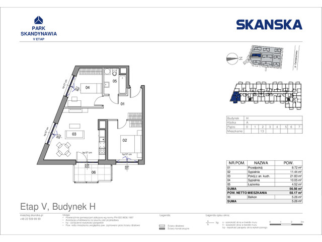 Mieszkanie w inwestycji Park Skandynawia V, symbol HA0213 » nportal.pl