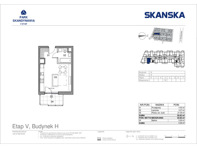 Mieszkanie w inwestycji Park Skandynawia V, symbol HA0318 » nportal.pl