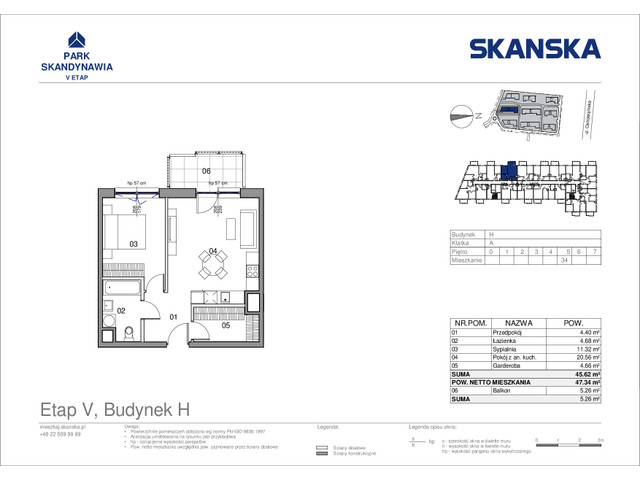 Mieszkanie w inwestycji Park Skandynawia V, symbol HA0534 » nportal.pl