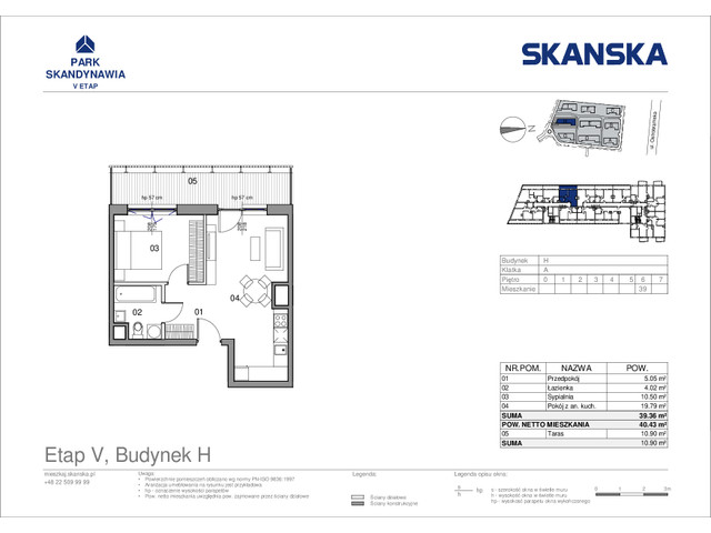 Mieszkanie w inwestycji Park Skandynawia V, symbol HA0639 » nportal.pl