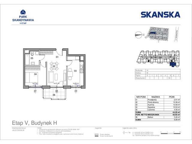 Mieszkanie w inwestycji Park Skandynawia V, symbol HB0559 » nportal.pl