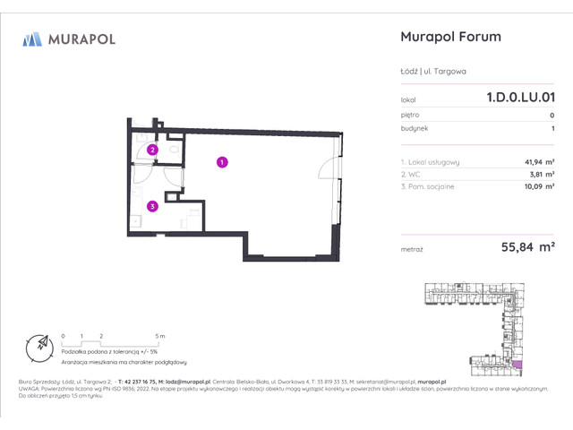 Komercyjne w inwestycji Murapol Forum, symbol 1.D.0.LU.01 » nportal.pl