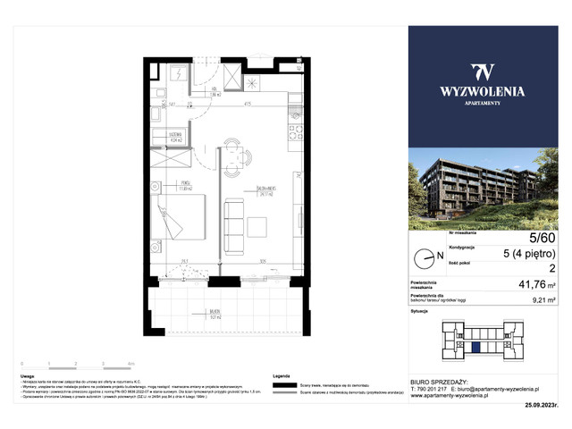 Mieszkanie w inwestycji Apartamenty Wyzwolenia, symbol 60 » nportal.pl