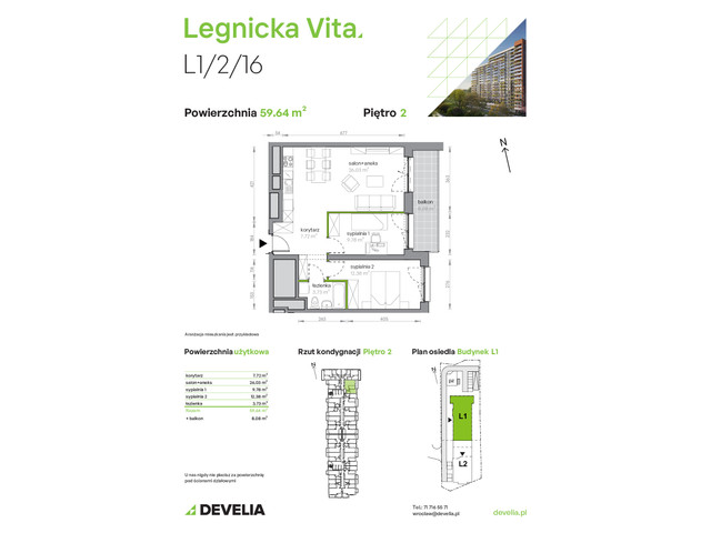 Mieszkanie w inwestycji Legnicka Vita, symbol L1/2/16 » nportal.pl