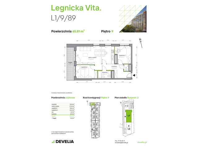 Mieszkanie w inwestycji Legnicka Vita, symbol L1/9/89 » nportal.pl