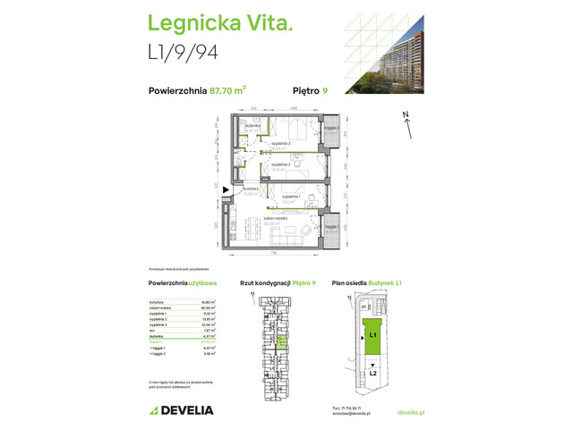 Mieszkanie w inwestycji Legnicka Vita, symbol L1/9/94 » nportal.pl