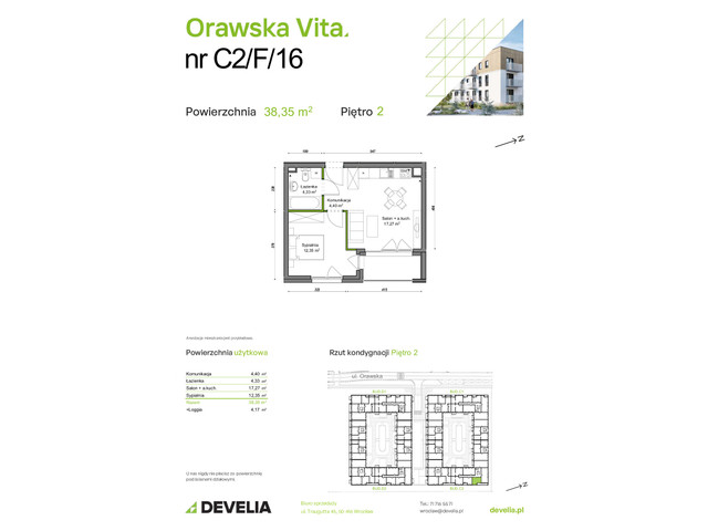 Mieszkanie w inwestycji Orawska Vita, symbol C2/F/16 » nportal.pl
