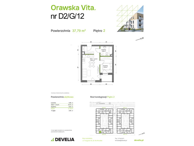 Mieszkanie w inwestycji Orawska Vita, symbol D2/G/12 » nportal.pl