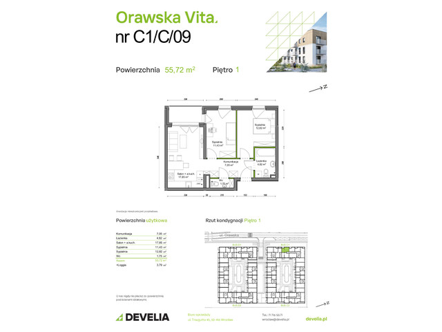 Mieszkanie w inwestycji Orawska Vita, symbol C1/C/09 » nportal.pl