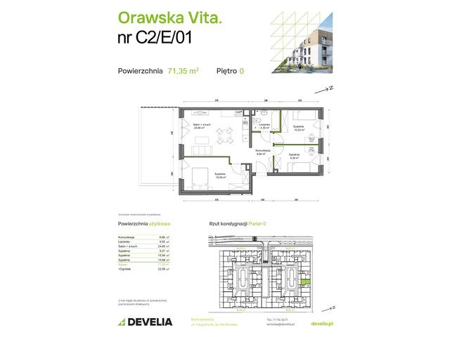 Mieszkanie w inwestycji Orawska Vita, symbol C2/E/01 » nportal.pl