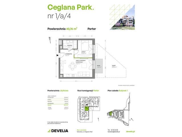 Mieszkanie w inwestycji Ceglana Park, symbol B1/A/04 » nportal.pl