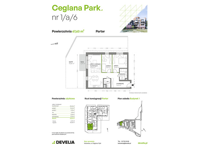 Mieszkanie w inwestycji Ceglana Park, symbol B1/A/06 » nportal.pl