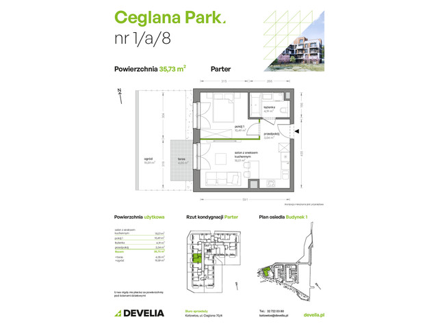 Mieszkanie w inwestycji Ceglana Park, symbol B1/A/08 » nportal.pl