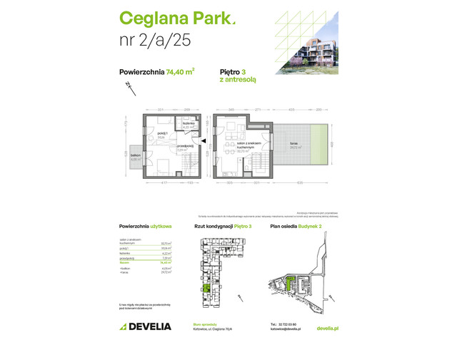 Mieszkanie w inwestycji Ceglana Park, symbol B2/A/25 » nportal.pl