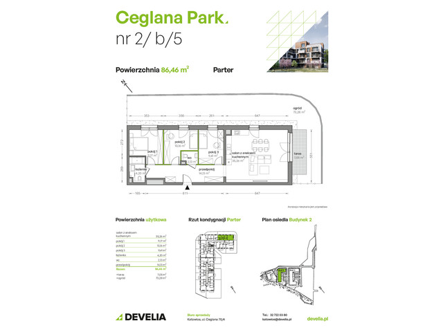 Mieszkanie w inwestycji Ceglana Park, symbol B2/B/05 » nportal.pl