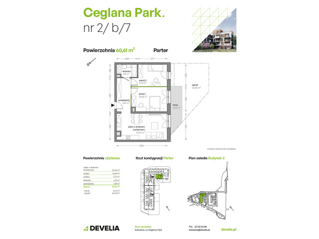 Mieszkanie w inwestycji Ceglana Park, symbol B2/B/07 » nportal.pl